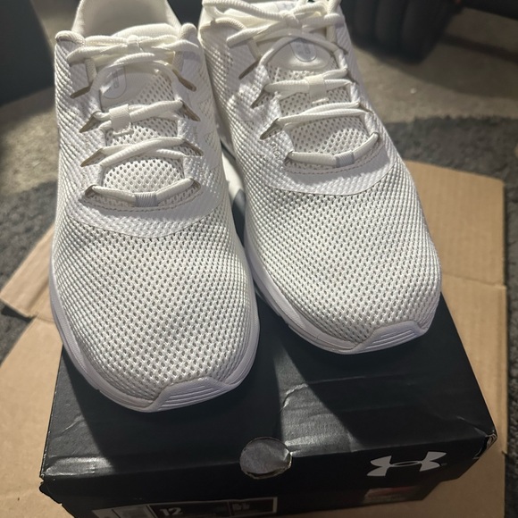 ✅UNDER ARMOUR Men's UA Charged impulse 3 Style# 3025421-100 White NWD size 12✅ - Picture 2 of 6
